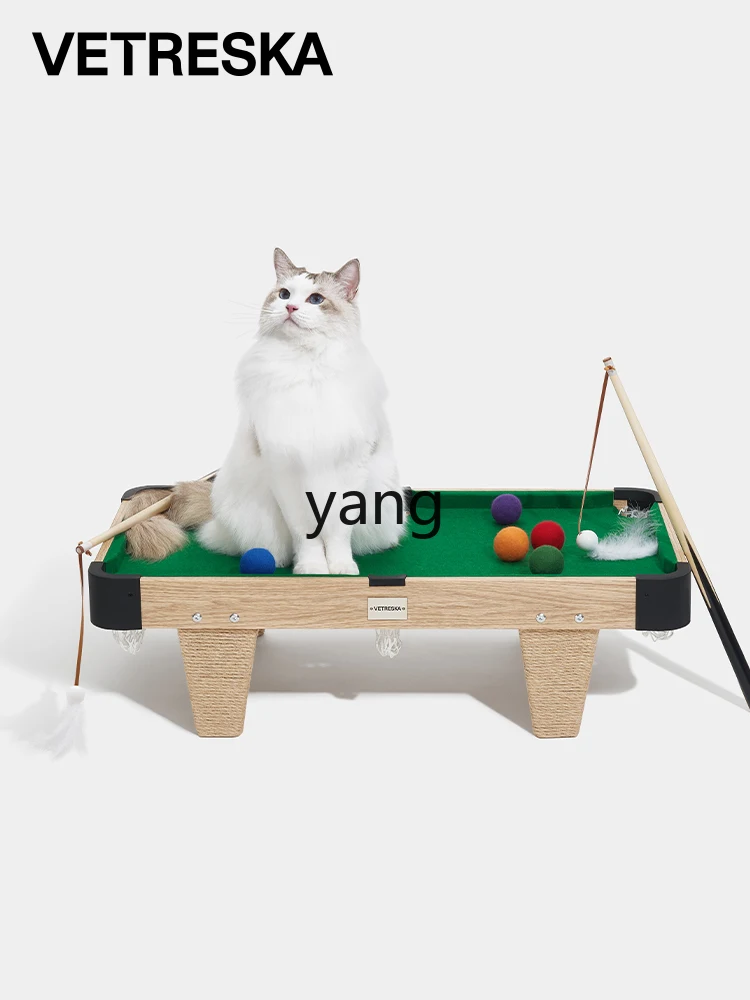 Yjq Nock Table Tennis Toy Suit Cat Scratch Board Wear-Resistant Non-Slip Toy Scratch Grinding Claw Funny Cat