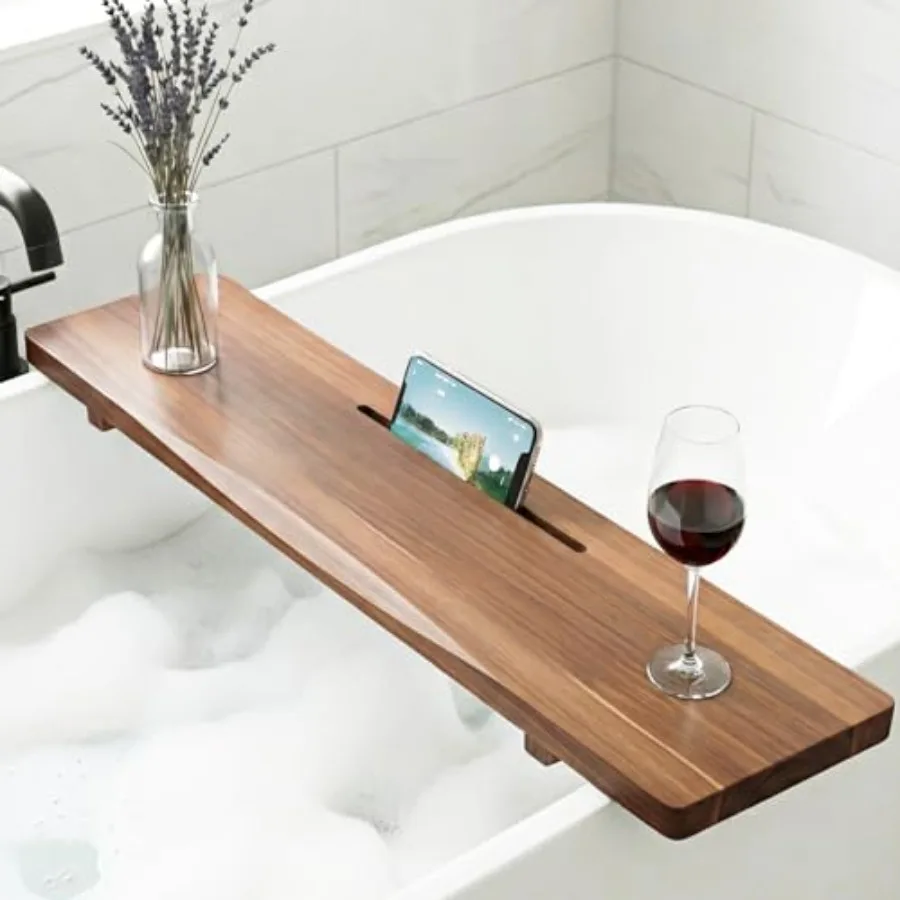 

Поднос-органайзер для ванны из акации 1.2T, 35 л, регулируемый, для отдельностоящих ванн, роскошный, для спа-процедур