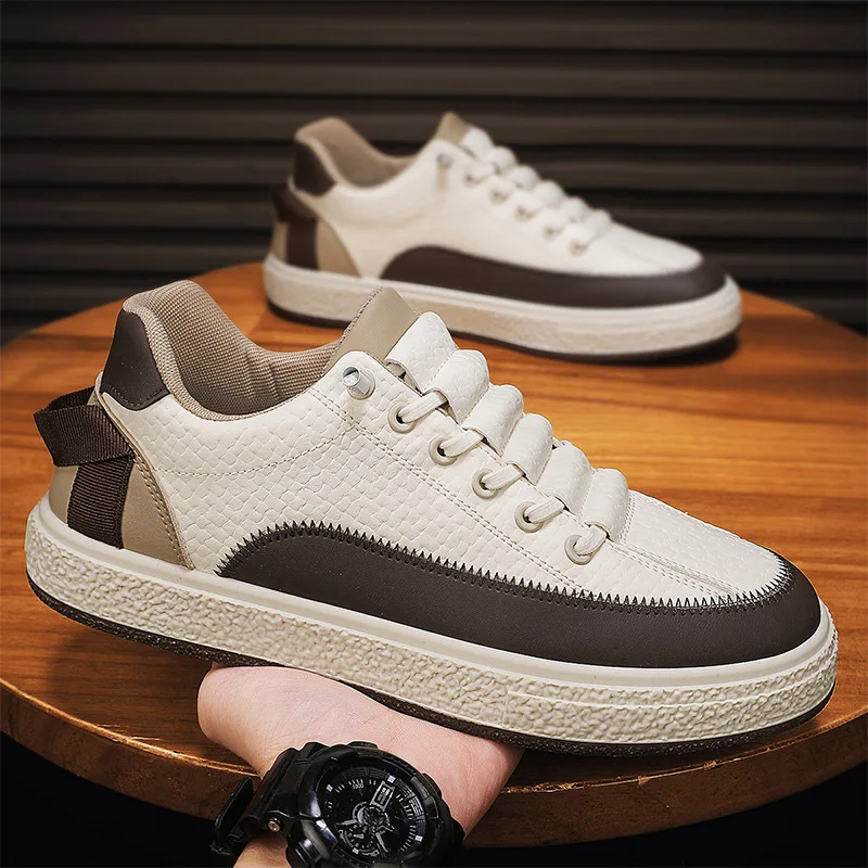 2024 Sneakers da uomo scarpe Casual di marca di lusso scarpe da passeggio traspiranti per uomo scarpe da esterno Sneakers stringate Zapatillas Hombre