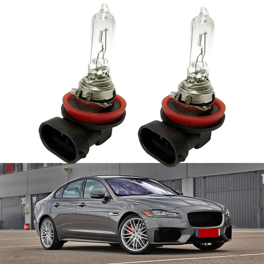 2pcs H8 Halogen 35W 12V 4300K Fog Light Bulbs Bright Clear Amber Replacement Pair Car-Headlight Bulbs Accessories