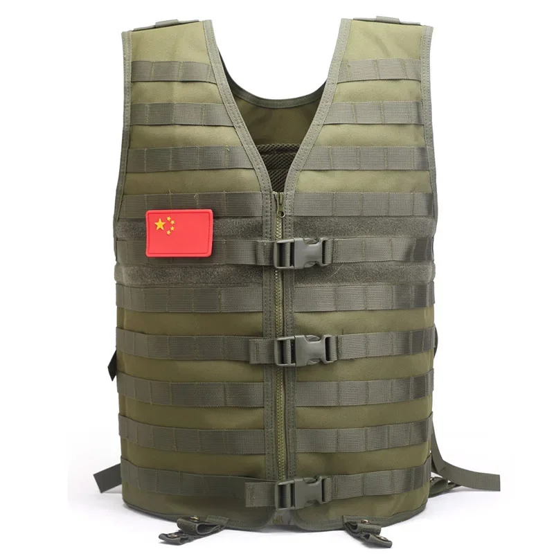 Adjustable Tactical Molle Vest Shape Holds Utility Vest Outdoor Sports Waistcoat for CS Fishing Hunting Gear