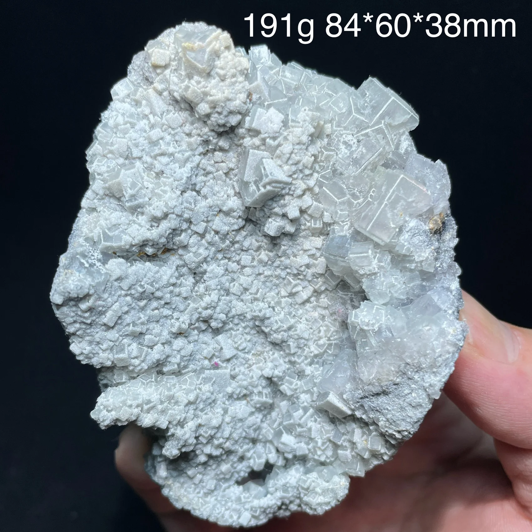 Natural Granule Fluorite Specimen Crystals Cluster Matrix Mineral Quartz Rock Healing Stone Home Decor Gift XC1-8