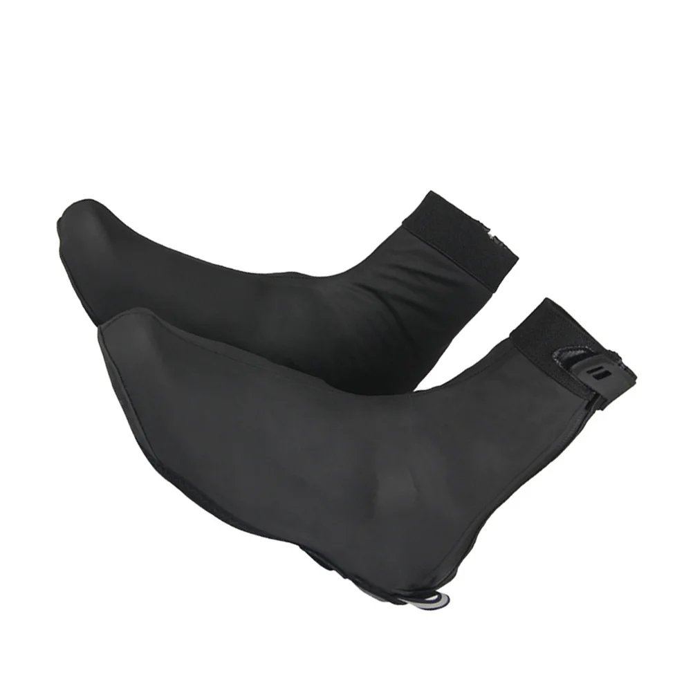 

Bike Shoe Cover for Cycling Men Women Scratch Water Resistant Wearable No Tightness Reflective Zipper