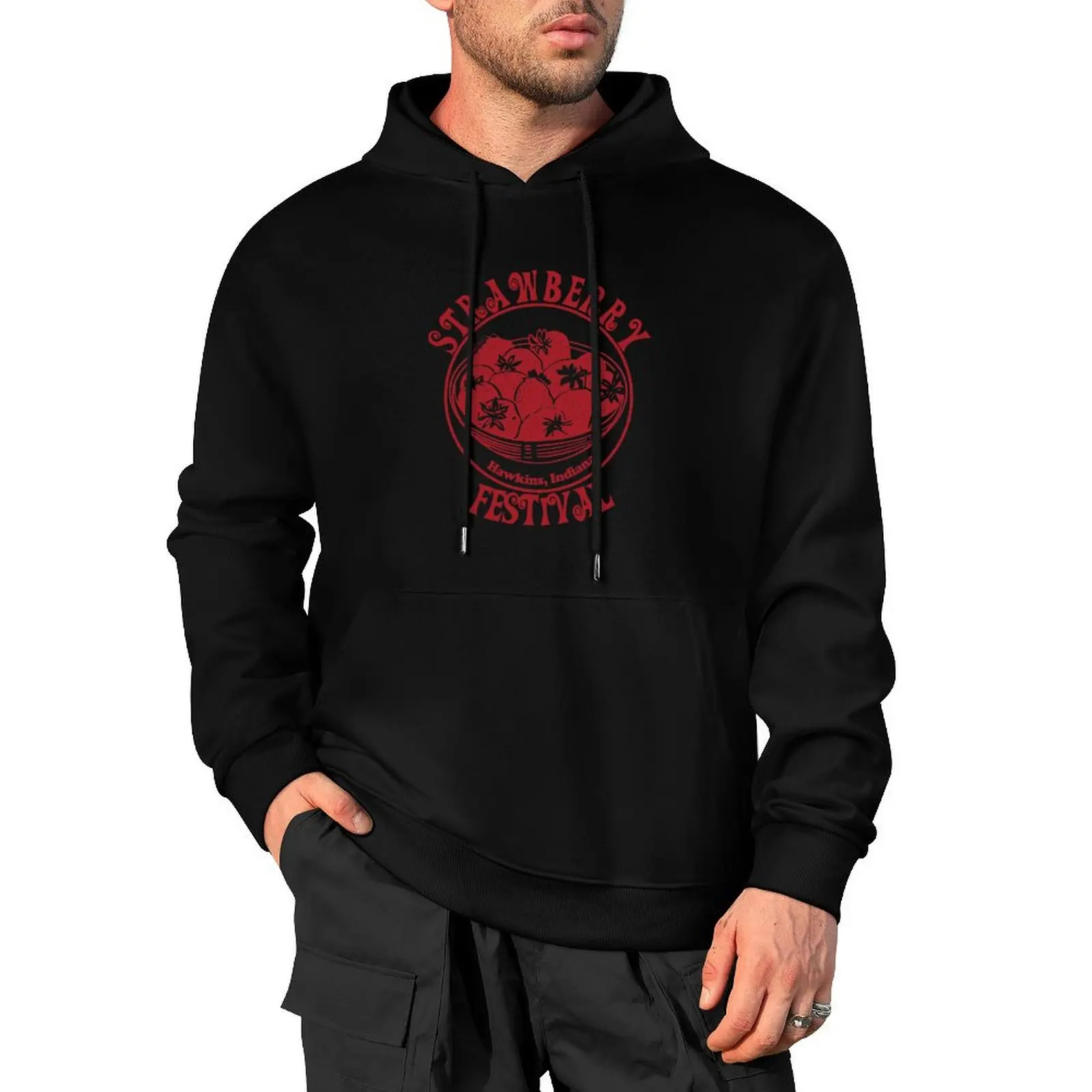 

Strawberry Festival - Eleven's Shirt Pullover Hoodie mens clothing autumn men's clothing designer hoodies