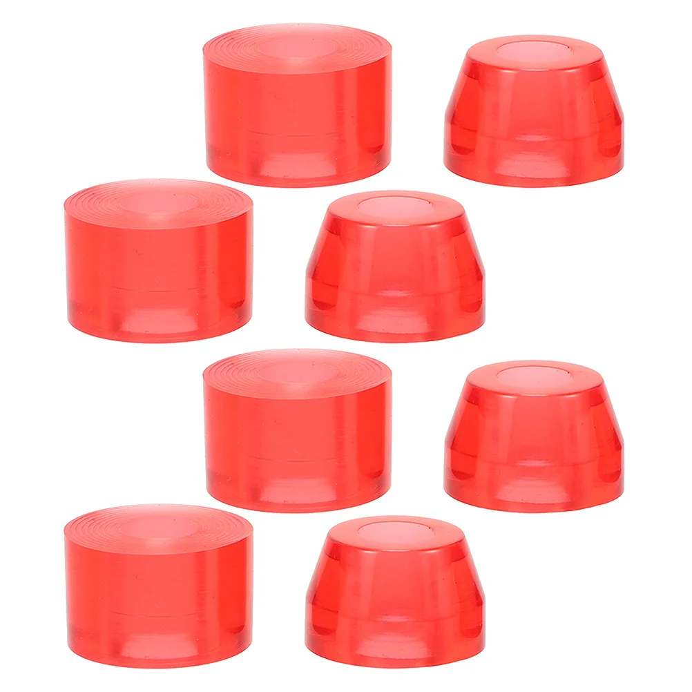 

8Pcs Skateboard Shock Pads PU Material Deck Truck Cushions Enhanced Stability Comfortable Riding Experience Skate Accessories
