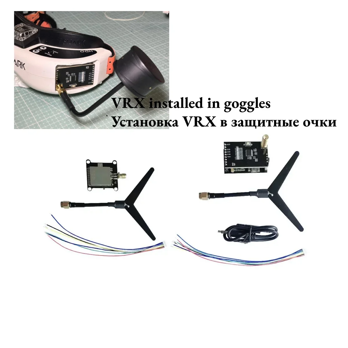 SmCpLong Range 1.2GHz 1600mW 2000mW FPV Video Transmitter VTX VRX-1G3-V2 Receiver For RC Racing Drone Goggles Mateksys Matek Sys