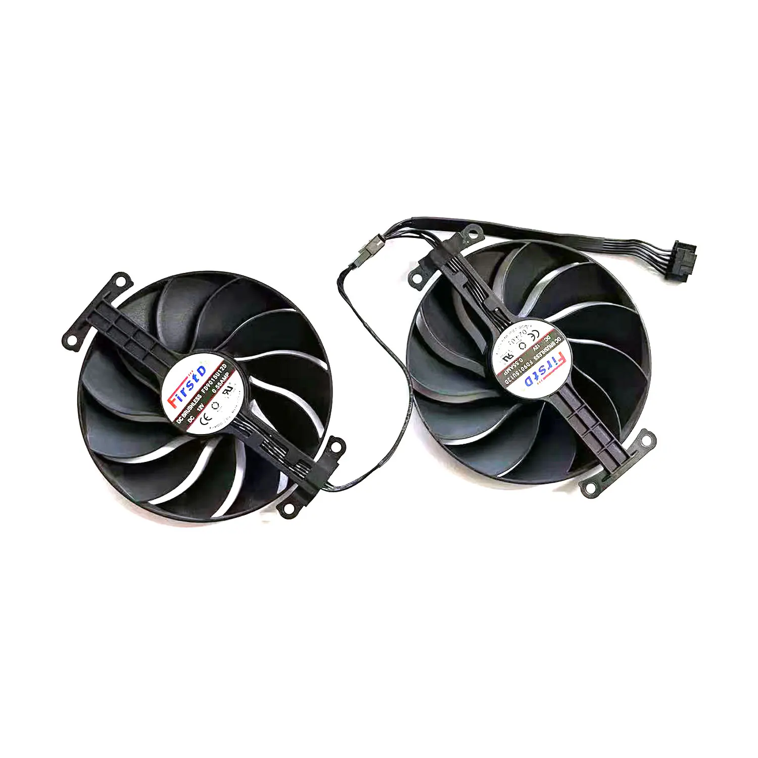 Novo ventilador gpu fd9015u12d 89mm 7pin rtx4060 4060ti para asus geforce rtx 4060 ti 4060 resfriamento de placa gráfica