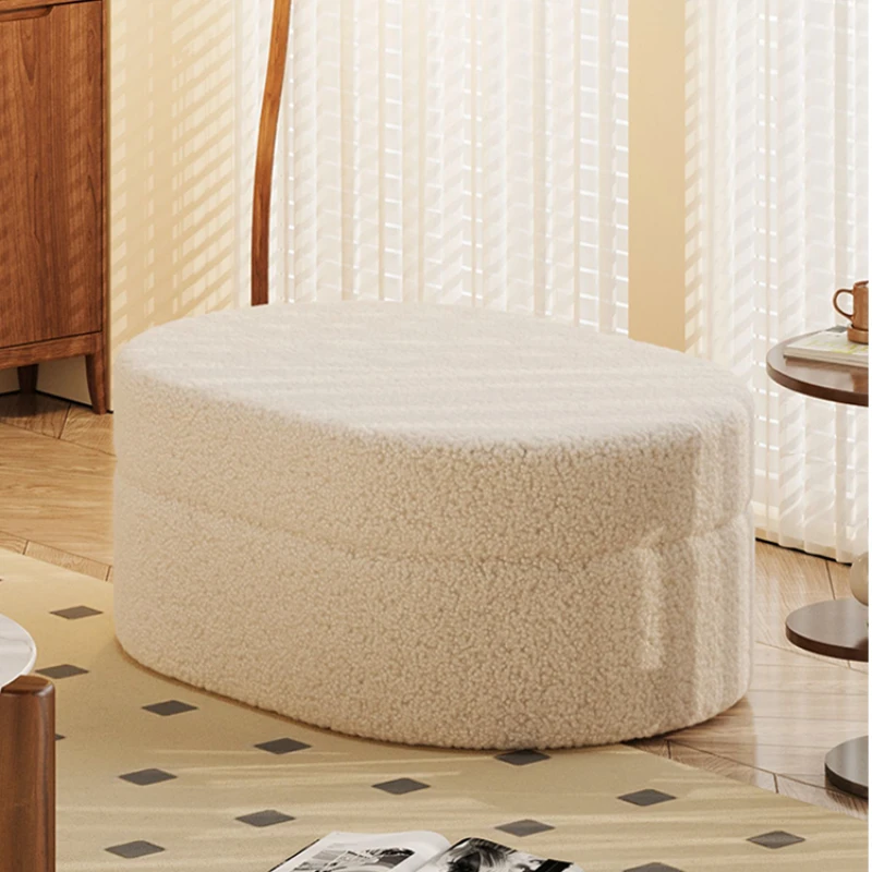 

Small home stool living room high-end design fitting room shoe change stool storage modern banca pie de cama cute furniture