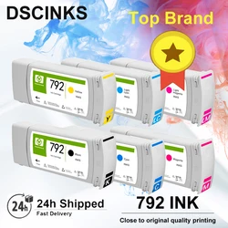 Cartouche d'encre en latex pour imprimante, cartouche d'encre fabriquée, 792 remfil, HP 792, Designjet L26100, L26500, L28500, 210, 260