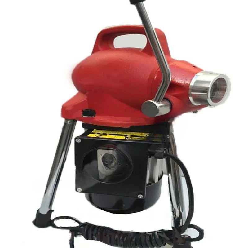 GQ-75 Speciality Electric Pipe Toilet Floor Drain Sewer Dredging And Cleaning Machine Floor Drain Drain Cleaner