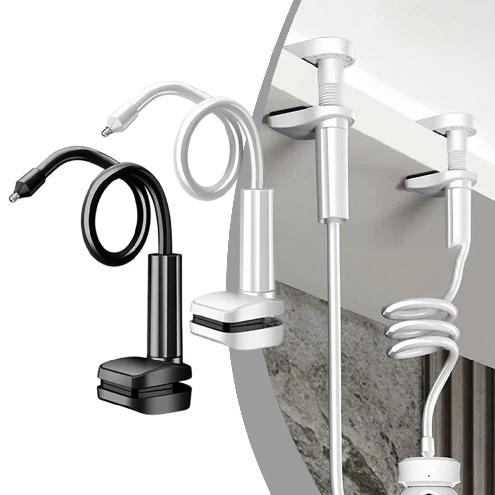 1PC Security Camera Clip Holder Without Chassis Punch-Free Installation For Cabinet Ceiling Tabletop