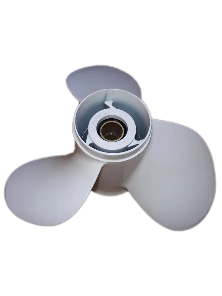 Aluminum Propeller For Yamaha Honda Outboard Motor 2 Stroke 40- 55HP, 4 Stroke 40-65HP Thin Blade High Speed 13 Inch 11 1/8*13-G