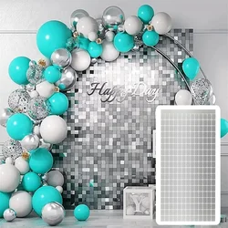 Party Backdrop Metallic Foil Fringe Tinsel Curtain Adult Kids Birthday Party Wedding Decoration Baby Shower Favor Supplies