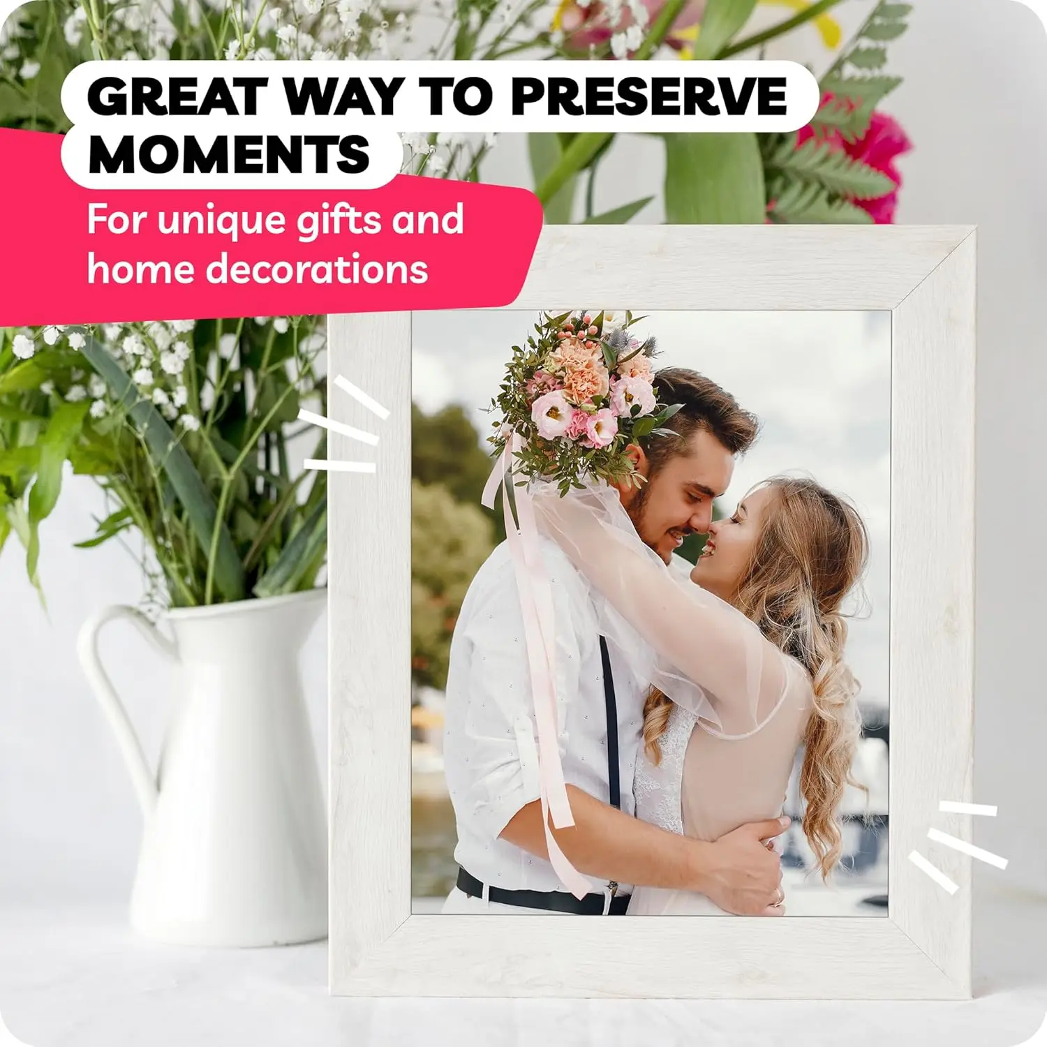 100매 접착식 광택 사진 용지 7x5인치-사진, 엽서, 인사말 카드 및 메뉴용 프리미엄 잉크젯 프린터 용지