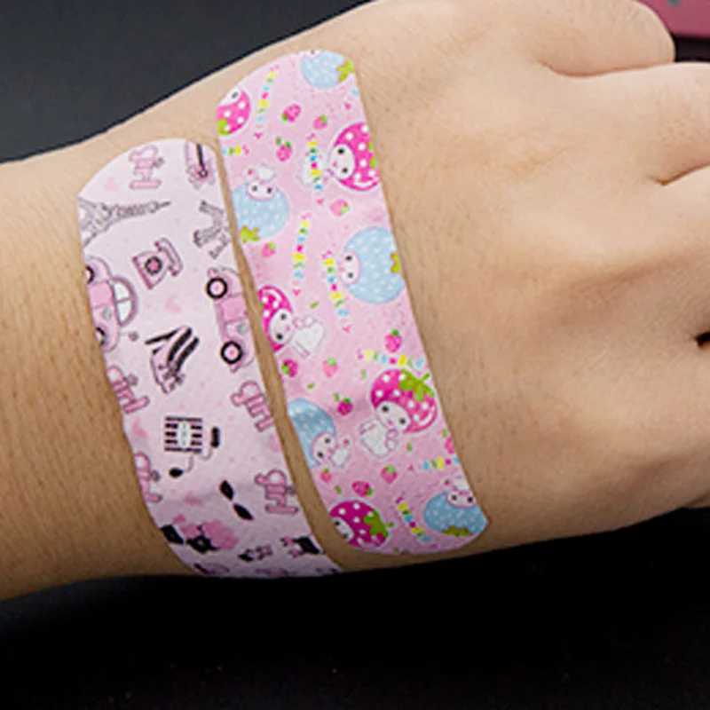 120 Stks/set Cartoon Dier Panda Patroon Band Aid Schattige Mini Kinderen Ademend Waterdicht Lijm Bandage Ehbo Woundplast