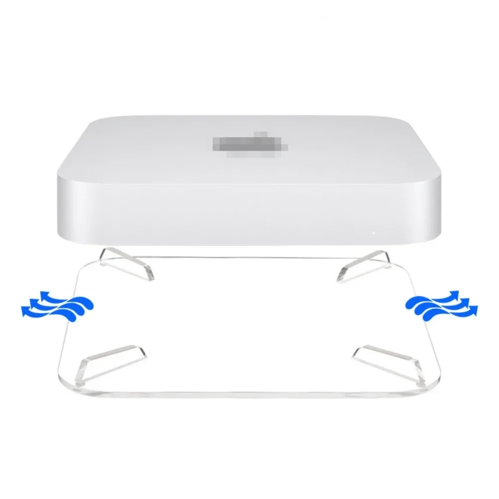 

Acrylic Bracket Desktop Stand Anti-Slip Desktop Base Holder for Mac Mini 2010-2020 M1/M2 for Mac Mini M2 Pro/Mac Mini 2023