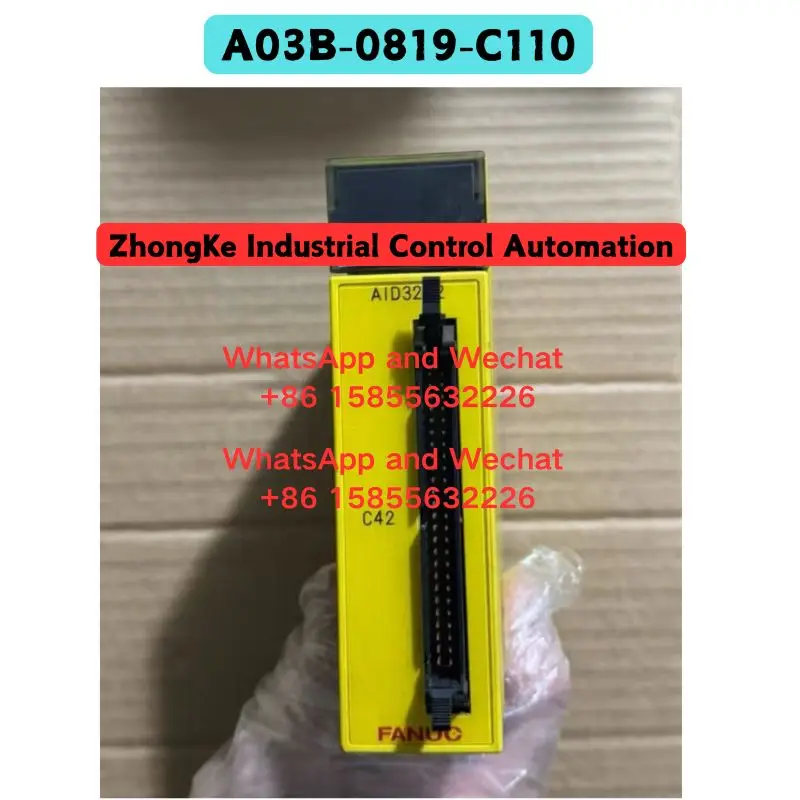 

Б/у модуль ввода-вывода A03B-0819-C110. Функциональный тест пройден. Быстрая доставка.