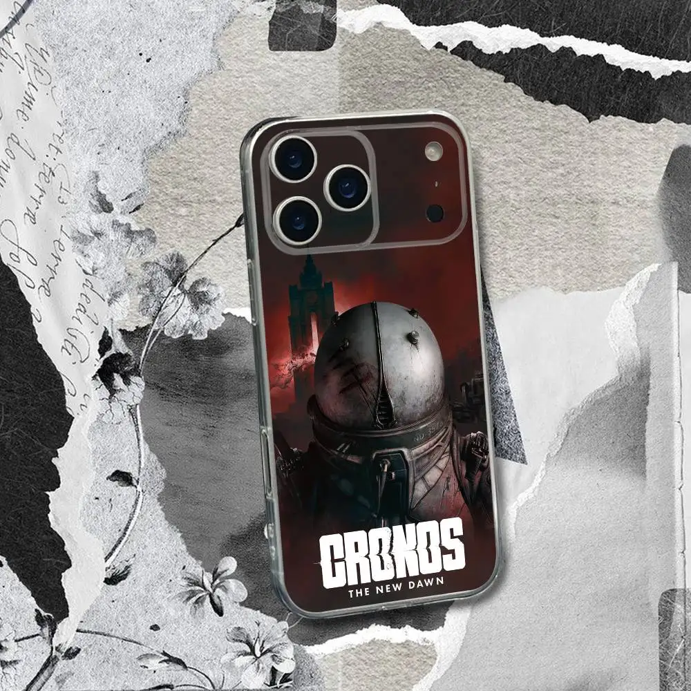 C-Cronos The New Dawn  Phone Case For iPhone 17,16,15,14,13,12,11 Pro,Max,Plus,X,XS,XR,SE4,E Mini Transparent Soft Cover