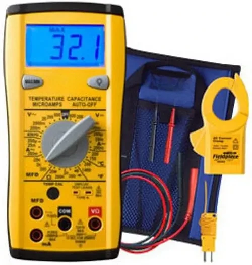 LT17A Classic Style Digital Multimeter w/Temp, MFD, Microamps, Frequency