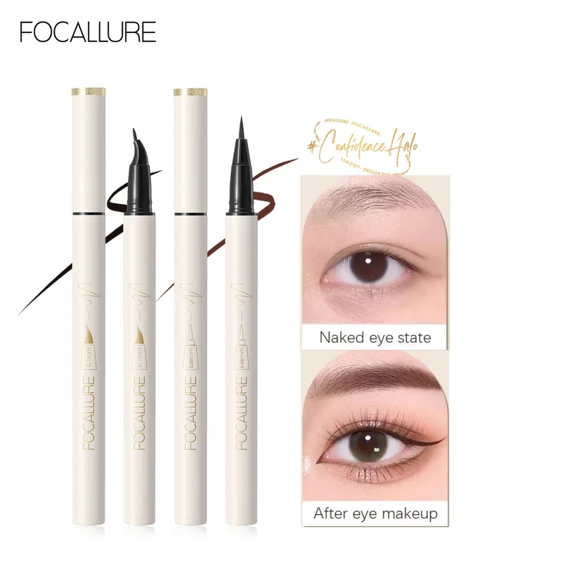 Wholesale FOCALLURE Liquid Eyeliner Eye Make Up Waterproof Long Lasting Eye Liner Easy to Wear Eyes Makeup Cosmetics Tools