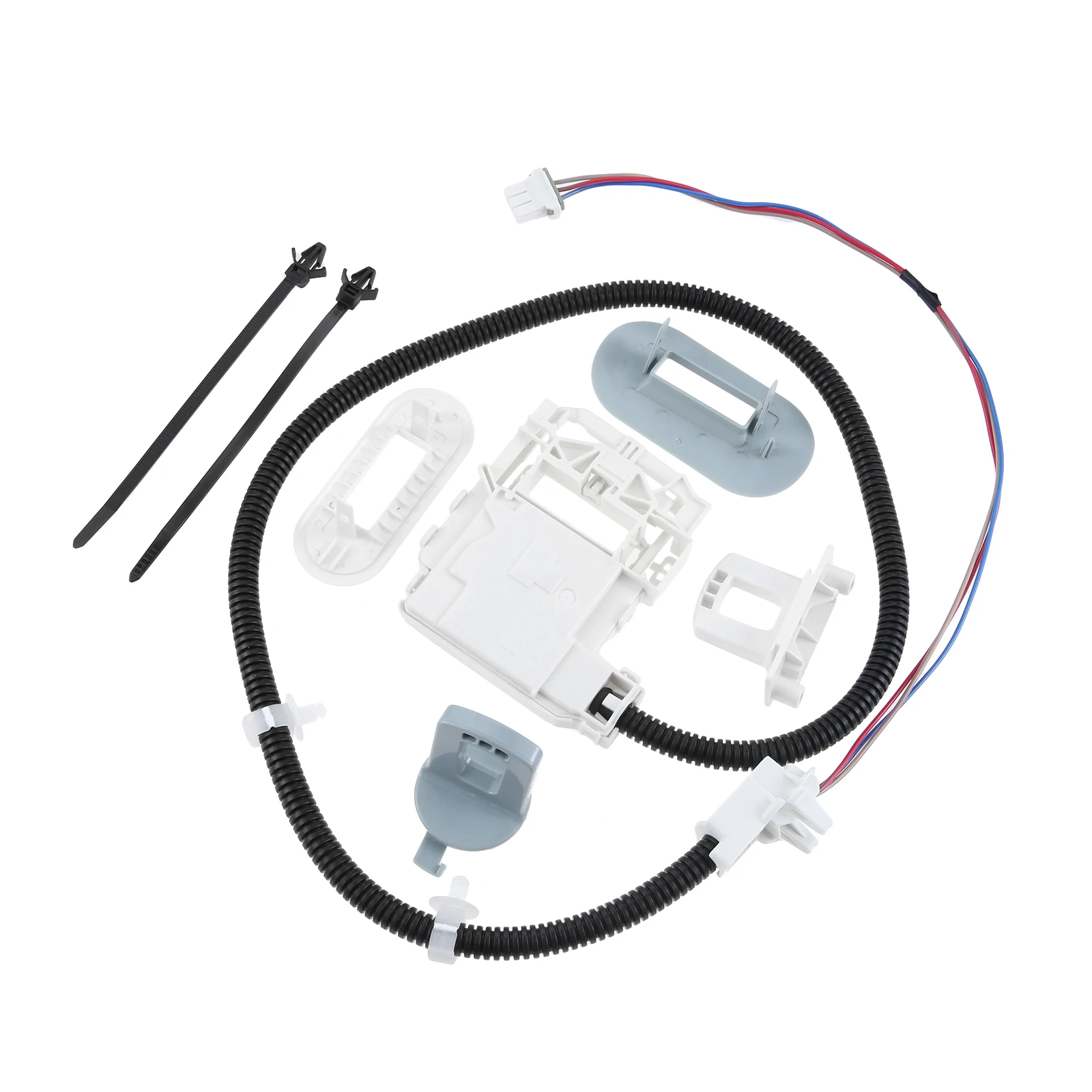 1Set WH08X37937 WH08X32657 Washer Lid Lock Kit for GE GTW220ACK7WW GTW335ASN2WW With Wire Harness Lock Strike Lock Bezel
