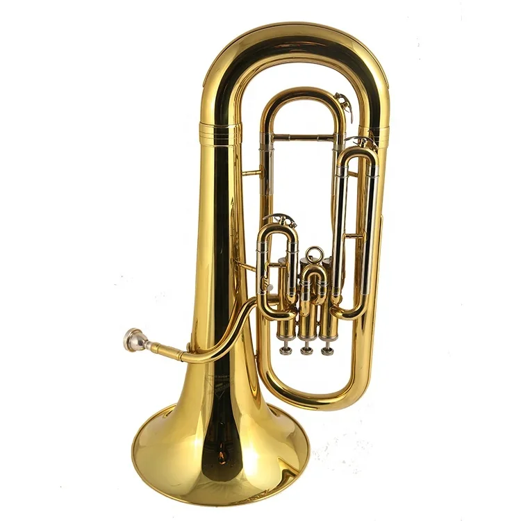 

High Quality Chinese Brass Instrument Piston Valve Euphonium With Good Price