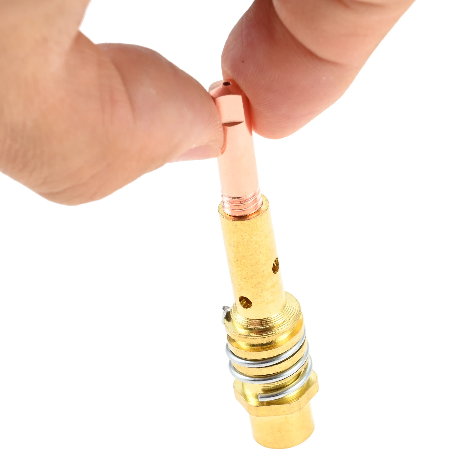 30PCS/Set Welding Parts Kit With 0.8/0.9mm M6 Contact Tip Nozzles Diffusers MIG Torch Holders For MB15 15AK Easy To Install