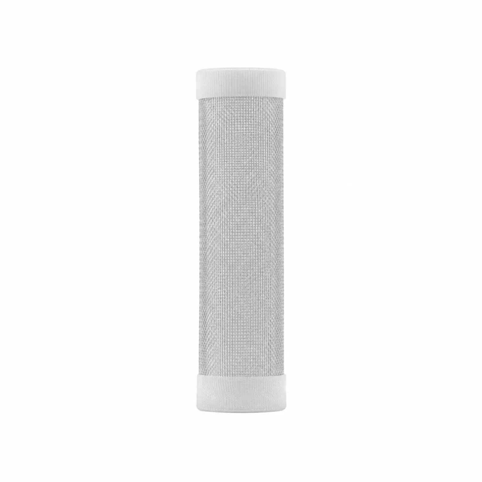Juvenile Fish Strainer Inlet Protector Cylindrical Sleeve with End Rings Sturdy Stainless Steel Mesh Fish Guard for Breeding