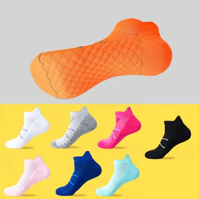 3Pairs/Lot Compression Thick Running Socks Athletic Men Women Best Breathable Socks Fit Walking Hiking Flight Travel