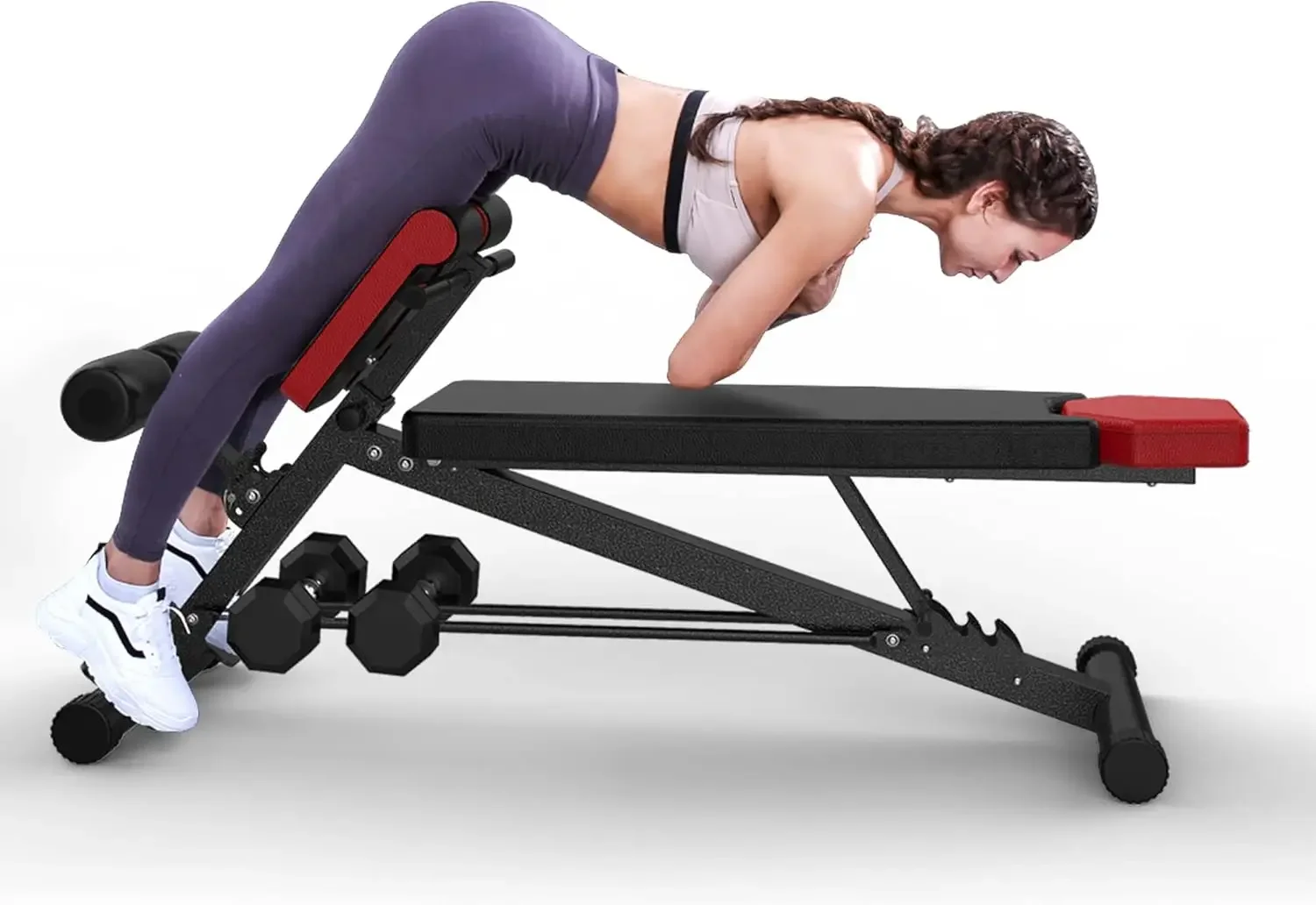 Multi-Functional Weight Bench for Full All-in-One Body Workout – Versatile Adjustable Workout Bench for Home Gym