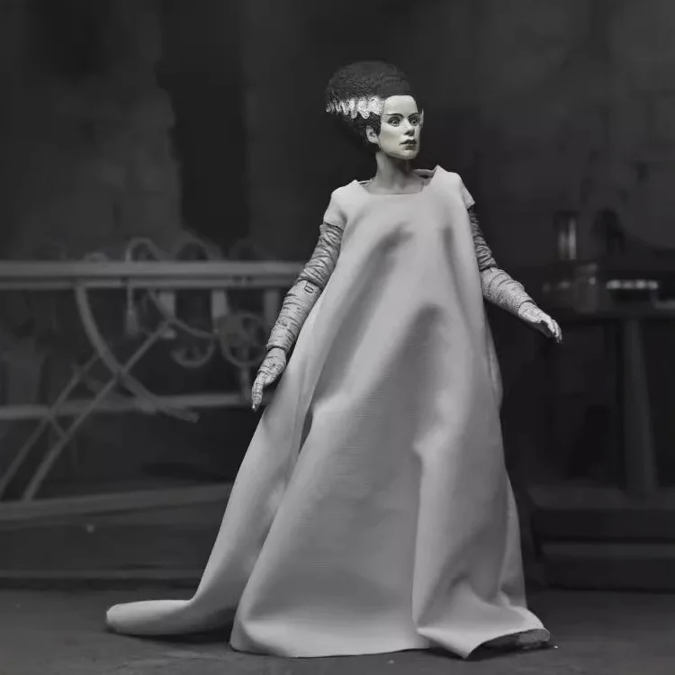 NECA ユニバーサル・モンスターズ フランケンシュタイン フランケンシュタインの花嫁 白黒バージョン アクションフィギュア コレクタブルモデル ギフト