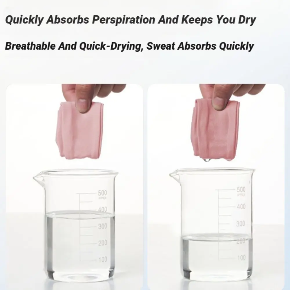 

Silicone Seamless Elastic Sweatband Sweat Absorption Non Slip Fitness Headband Moisture Wicking Hair Band Yoga Tennis Cycling