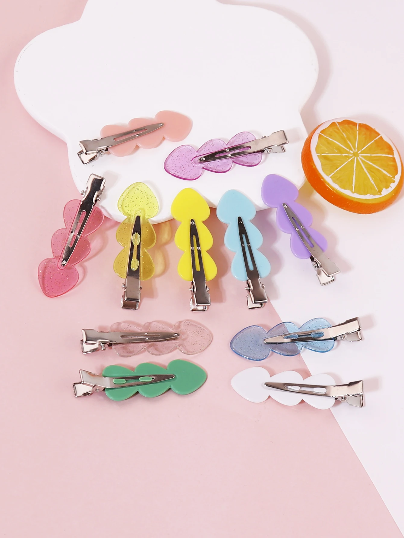 Women's Striped Side Hair Clips, Non-slip, Portable & Versatile for Styling & Braiding, Special for Real Hair Wigs