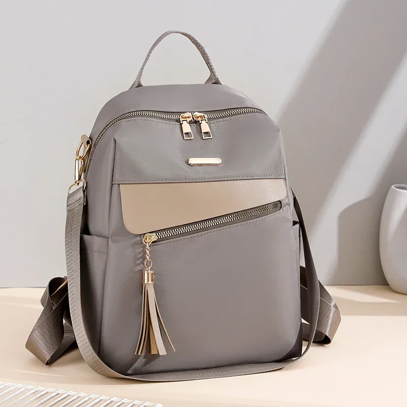 Hot Selling Zipper Nylon High-quality Practical Women's Shoulder Bag 2025 New Leisure Travel Commuting Large Capacity Backpack