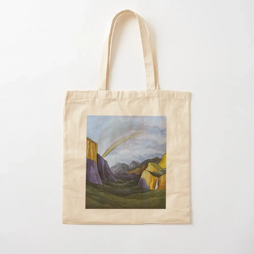 Yosemite National Park Tote Bag eco pack tote bag canvas Handbags women Tote Bag