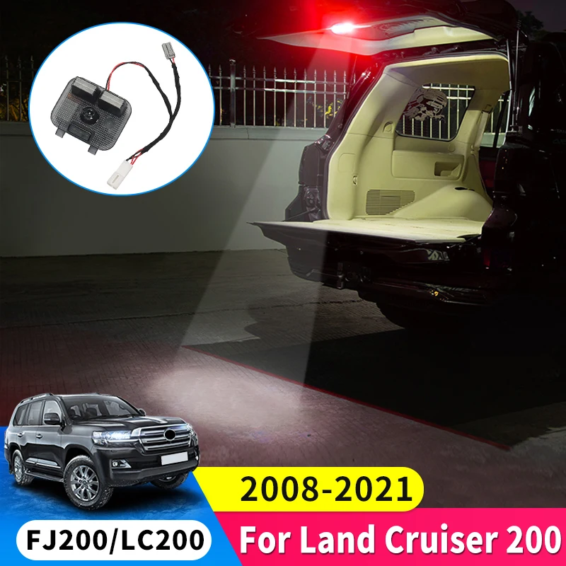 For Toyota Land Cruiser 200 LC200 Modification Accessories Tailgate Warning Light Tail Box 2021 2020 2019 2018 2017 2016 2015