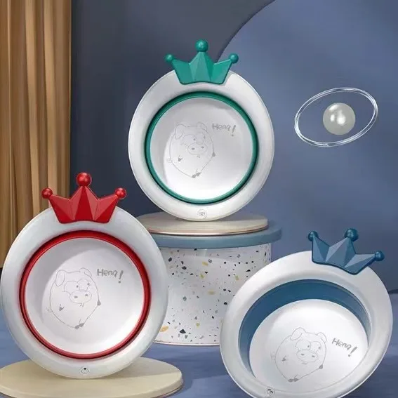 Lavabo per bambini speciale compressione pieghevole portatile