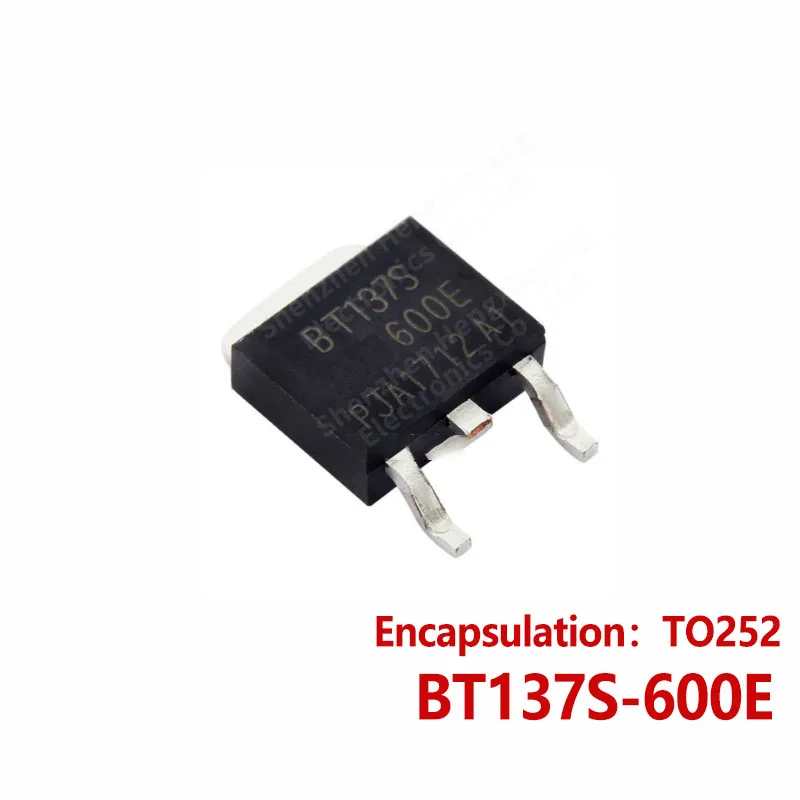 10PCS BT136S-800E BT137S-600E BT137S-800E BT138S-800E BT138S-600E BT139S-600E BT139S-800E TO252 bidirectional thyristor