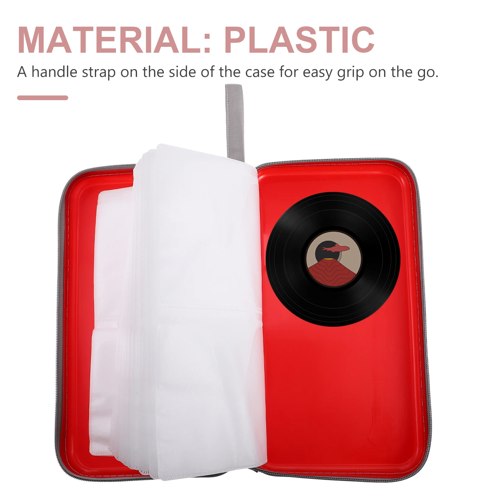 

80-Slot Cd Case Dvd Organizer Media Storage Binder Holder Pouch For Travel Car Portable Use Plastic Dustproof Zipper