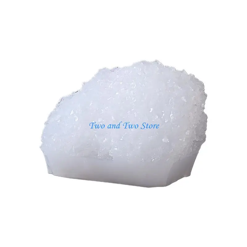 HX6F Resin Crystal Moulds UV Epoxy Resin Filler Charms Molds Crystal Cluster Mold