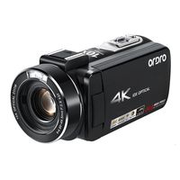 Digital Video Camera Professional 4K Ordro AC7 Vog Camcorder for Youtube Live Streaming 10X Optical Zoom Recorder