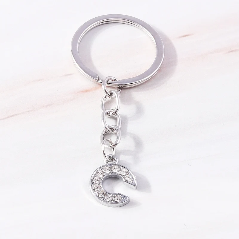Mode Harz 26 Buchstaben A-Z Alphabet Schlüssel anhänger für Auto Schlüssel Souvenir Geschenke für Frauen Männer Handtasche Anhänger Schlüssel ringe DIY Zubehör – Detail 35