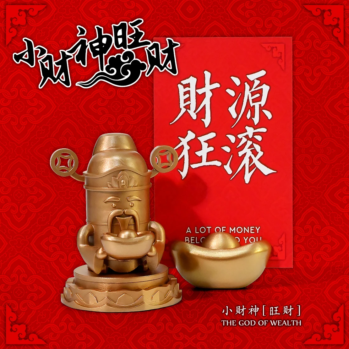 

50MM Resin little God of wealth home decoration office desktop decoration resin crafts LTCP-268
