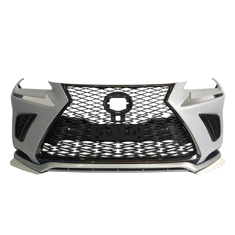 

Suitable For 2015-2020 Lexus NX200/300 Modified Wide-Body Front Bumper FSPORT Honeycomb Grille, Old To New Conversion
