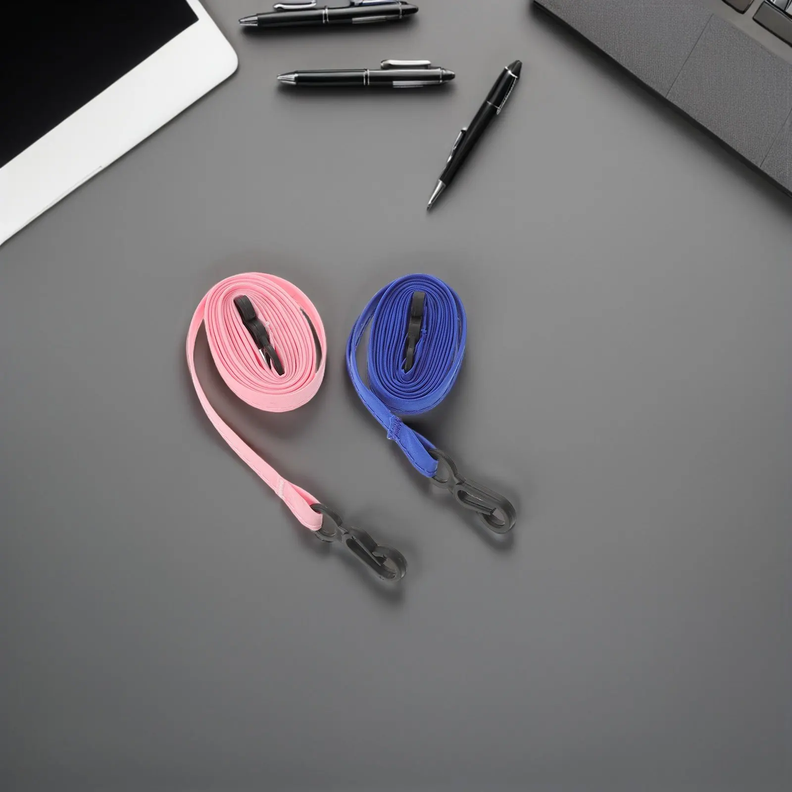 

Набор из 4 зажимов-ремешков для перчаток на шею для детей - стильные розово-голубые зажимы-ремешки для варежек для приключений