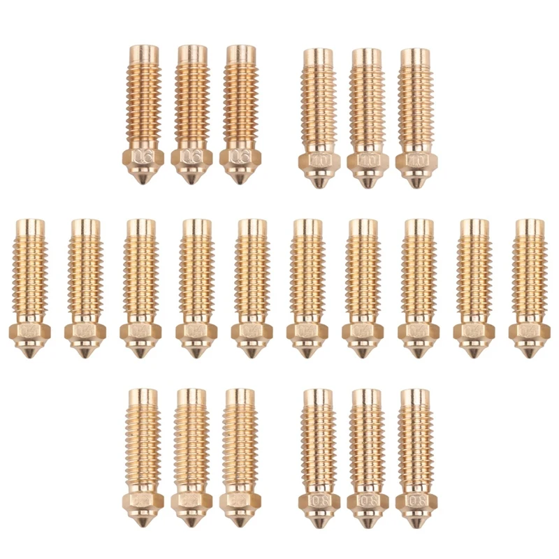 Kit ugelli in ottone da 22 pezzi per Neptune 4 Plus, kit ugelli stampante 3D per Neptune 4 Plus/Neptune 4 Max Facile installazione Facile da usare