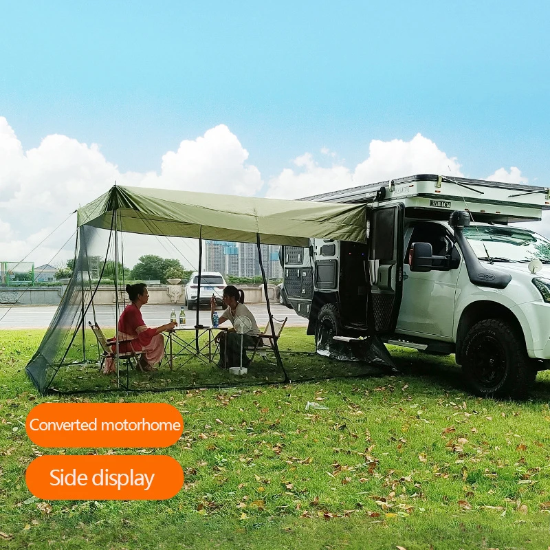 Tailgate tent Outdoor camping mosquito shade SUV car camping tent Trunk car side tailgate canopy