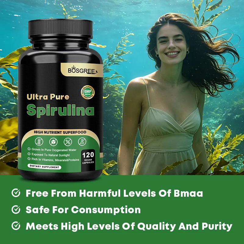 Organic Spirulina Superfood Supplement