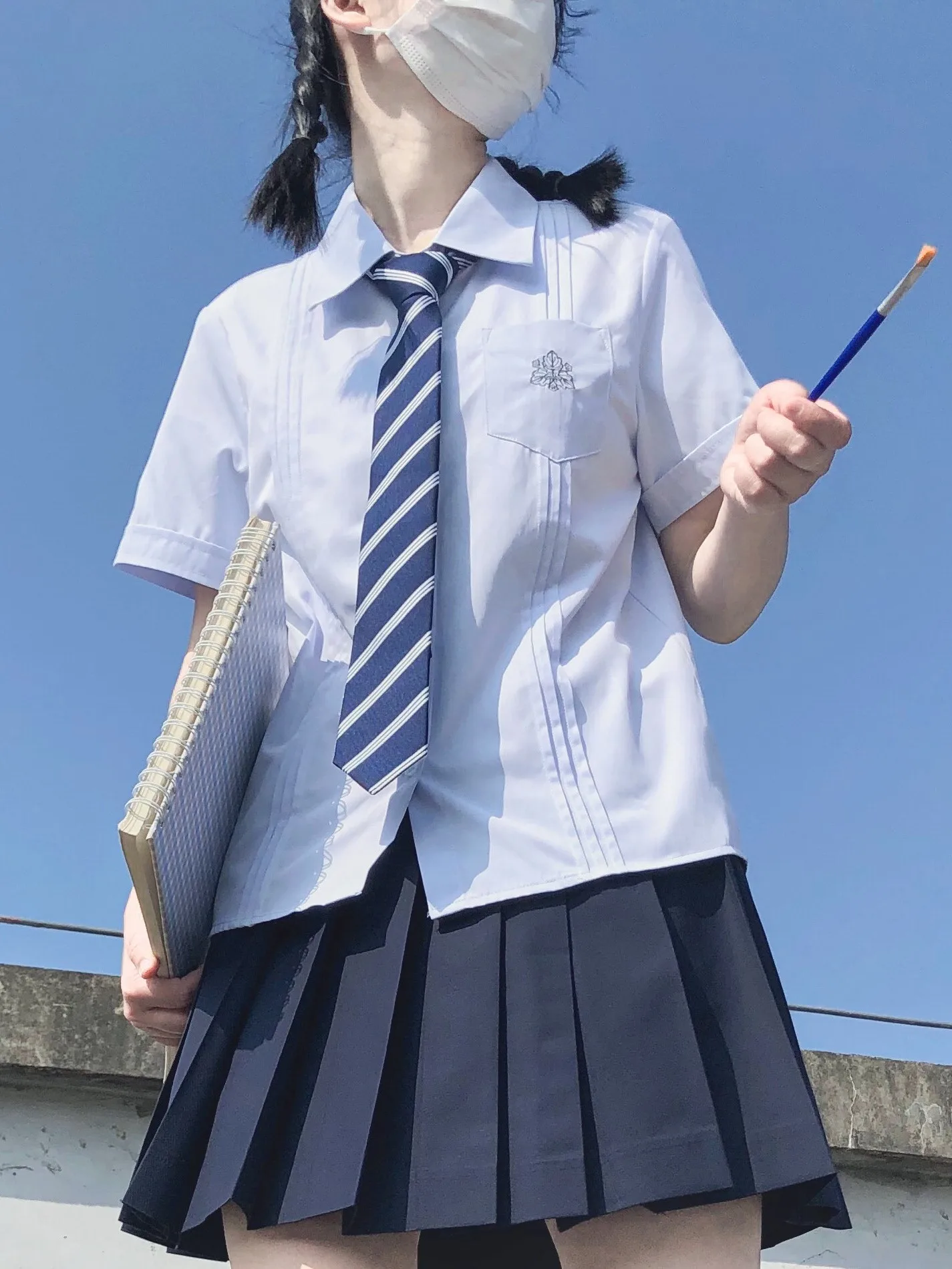 

Оригинальная розовая многоцветная блузка Cherry Blossom JK irt с вышивкой ort Sve Long Sve Sweet Japanese Sle Water Color