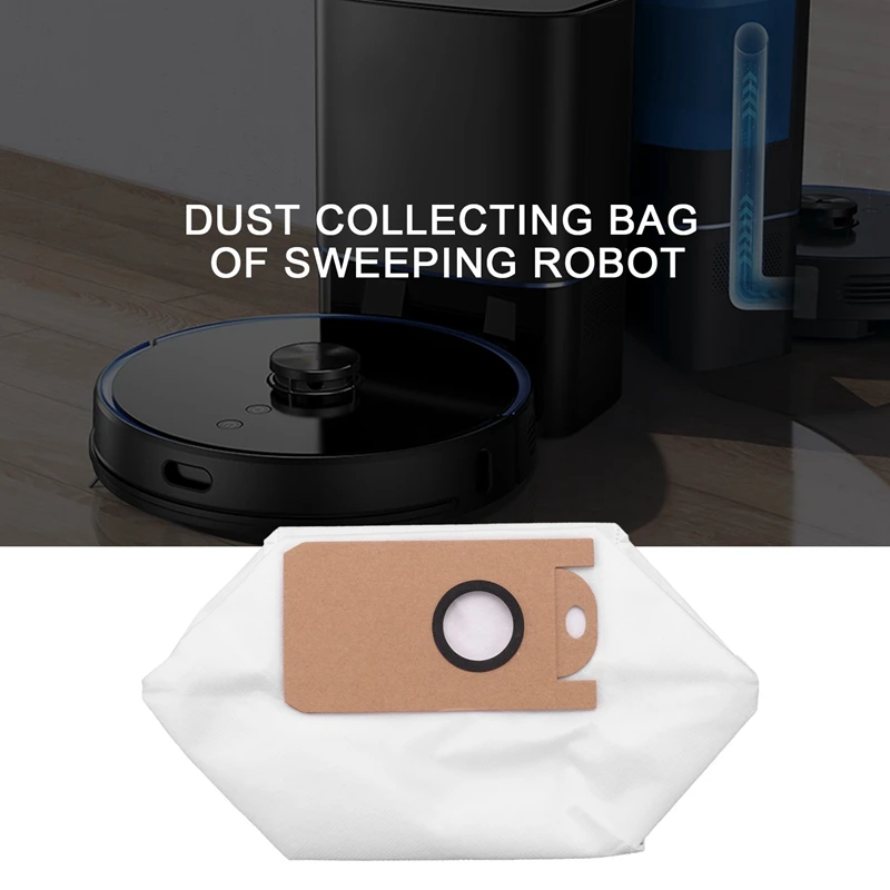 15 Pcs Replacement Dust Bags Collection Trash Bag Accessories for XIAOMI VIOMI S9 Robot Vacuum Cleaner Appliances Parts